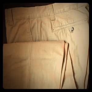 Eddie Bauer flannel lined khakis sized 32 x 34